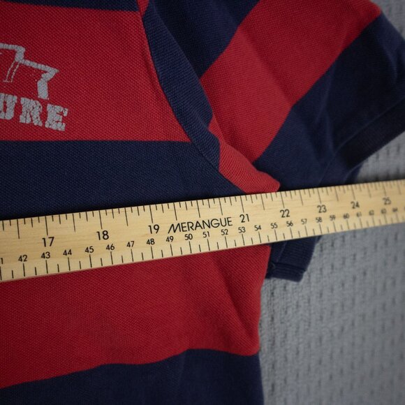 Levi's Stripe Polo Button Up Tee - Picture 7 of 8